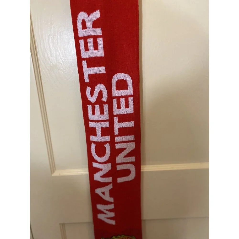 Manchester United Scarf Official Tour 2015 AON Muffler Acrylic EUC
